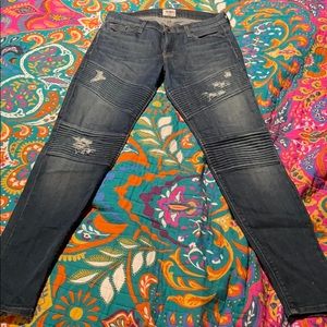 Women’s moto jeans
